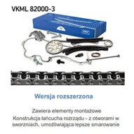 Mechanizmy rozrządu - Zestaw łańcucha rozrządu SKF Napinacze Pompy Vkml 82000-3 - miniaturka - grafika 1