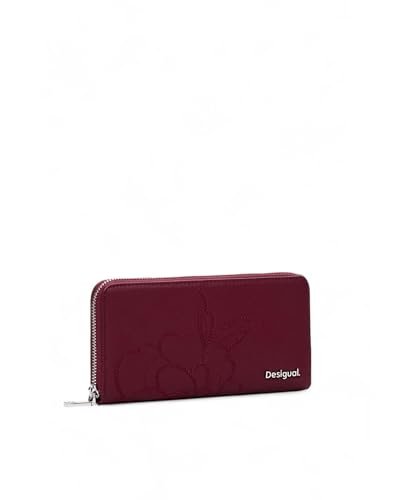 Desigual Women's Accessories PU Long Bi-Fold Wallet, RED, czerwony, 24.5