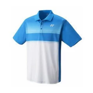 Koszulki sportowe męskie - Koszulka do teniska z krótkim rękawem męska Yonex INFINITE BLUE - grafika 1