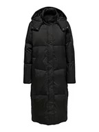 Płaszcze damskie - ONLY Onlalicia Down Coat Otw Płaszcz Kobiety, Czarny, S - miniaturka - grafika 1