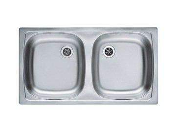 Alveus Zlewozmywak Basic 160 Satyna