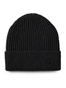 Czapki damskie - Calvin Klein Czapka Ck Metal Wool Beanie LV04D8032G Czarny - miniaturka - grafika 1