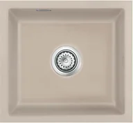 Zlewozmywaki - Zlewozmywak ceramiczny SYSTEMCERAM Mera 42 U Fango Korek automatyczny 5301 02 - miniaturka - grafika 1
