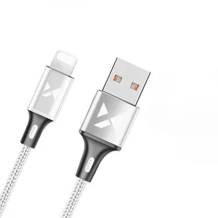 Wozinsky kabel przewód USB - Lightning 2,4A 2m biały (WUC-L2W) - Kable USB - miniaturka - grafika 4