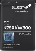 Baterie do telefonów - Bluestar zamiennik baterii kompatybilny z Sony Ericsson K750i 1000mAh 3,6V Li-lon zamiennik baterii Accu BST-36 W800, W550i, Z300 - miniaturka - grafika 1