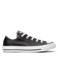 Trampki damskie - Trampki Converse Chuck Taylor All Star Ox 132174C Czarny - miniaturka - grafika 1