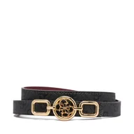 Paski - Pasek Damski Guess BW9336 P6120 Czarny - miniaturka - grafika 1