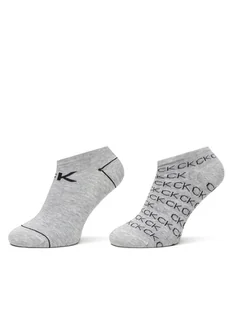 Calvin Klein Zestaw 2 par stopek damskich 701218779 Szary - Skarpetki damskie - miniaturka - grafika 1