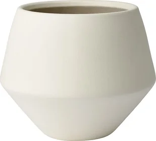 Osłonka na doniczkę Grove 30 cm kość słoniowa - Donice - miniaturka - grafika 1