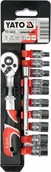 Klucze i nasadki - YATO ZESTAW KLUCZY 1/4" 12el. - miniaturka - grafika 1
