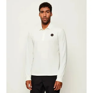 Napapijri Polo E-BADGE LS Relaxed fit - Koszule męskie - miniaturka - grafika 1