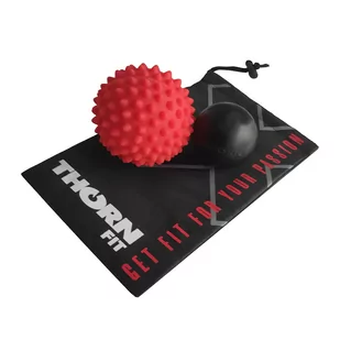 Zestaw Piłek Thorn Fit Spiky + Lacrosse Black Ball Set (+Bag) - Akcesoria do masażu - miniaturka - grafika 1