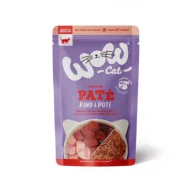 Mokra karma dla kotów - Wow Cat Rind Pute - wołowina z indykiem dla dorosłych kotów 125 g - miniaturka - grafika 1