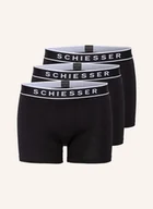Majtki damskie - Schiesser Bokserki 95/5 W 3-Paku schwarz - miniaturka - grafika 1