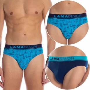 Slipy Męskie 2 PARY majtki bawełniane LAMA - XL - Majtki męskie - miniaturka - grafika 1