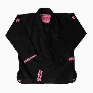 GI do brazylijskiego jiu-jitsu MANTO Rise 2.0 black/pink - Kimona, stroje i obuwie - miniaturka - grafika 1