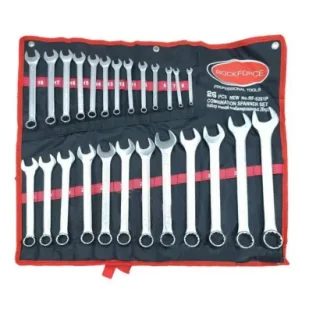 Rockforce zestaw kluczy płasko-oczkowych (6-36 mm) 25 szt. - Klucze i nasadki - miniaturka - grafika 2