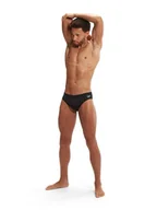 Kąpielówki męskie - Speedo Kąpielówki "Eco+ Tech" w kolorze czarno-błękitnym - miniaturka - grafika 1