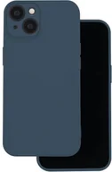 Etui i futerały do telefonów - Nakładka Silicon do iPhone 17 6,3" ciemnoniebieska - miniaturka - grafika 1