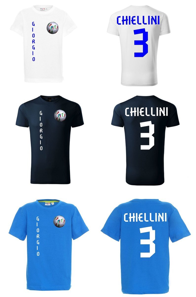 Koszulka Włochy GIORGIO CHIELLINI 3 Jr