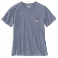 Koszulki i topy damskie - Koszulka Carhartt Heavyweight K87 Pocket - miniaturka - grafika 1