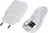 Ładowarki do telefonów - ŁADOWARKA SIECIOWA USB 5V/2A/USB/C - miniaturka - grafika 1