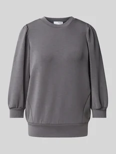 Bluza z prążkowanymi wykończeniami model ‘TENNY’ - Bluzy damskie - miniaturka - grafika 1