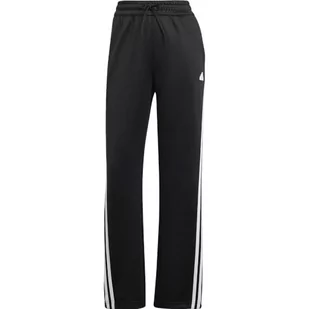 adidas Damskie spodnie dresowe kultowe z 3 paskami i zatrzaskami - Spodnie rowerowe - miniaturka - grafika 1