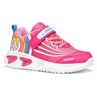 Trampki damskie - Geox Damskie trampki J Assister Girl C, fuksja, 31 EU - miniaturka - grafika 1