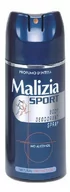 Dezodoranty i antyperspiranty męskie - Malizia Sport Bez Alkoholu - dezodorant w sprayu (150 ml) 8003510007493 - miniaturka - grafika 1