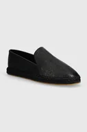 Espadryle damskie - Calvin Klein espadryle ESPADRILLE EPI MONO kolor czarny HW0HW01917 - miniaturka - grafika 1