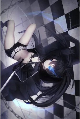 Plakat Black Rock Shooter brs_002 A2 (custom)