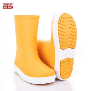 GoKids, Kalosze dziecięce, Wave, żółte, rozmiar 35 - Kalosze damskie - miniaturka - grafika 1