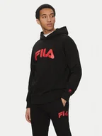 Bluzy męskie - Fila Bluza Landogne FAM0872 Czarny Regular Fit - miniaturka - grafika 1