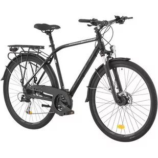 Rower trekkingowy INDIANA X-Road 4.0 M23 28 cali męski Czarny - Rowery - miniaturka - grafika 1