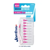 Szczoteczki międzyzębowe - Jordan Clinic, czyściki do przestrzeni międzyzębowych rozmiar XS, 10 szt. - miniaturka - grafika 1