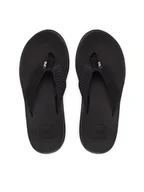 Klapki i japonki damskie - Teva Japonki Voya Flip 1019040 Czarny - miniaturka - grafika 1