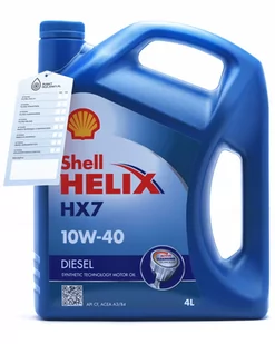 Shell Helix HX7 Diesel 10W-40 4L - Oleje silnikowe - miniaturka - grafika 1