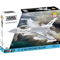Klocki - Cobi Armed Forces, Samolot F-16C Fighting Falcon  425 Kl., Cobi-5896 - miniaturka - grafika 1