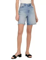 Spodenki damskie - ONLY Damskie szorty dżinsowe ONLBILLIE EX HW STRA LB DNM DOT, jasnoniebieskie dżinsy, S, jasnoniebieski (light blue denim), S - miniaturka - grafika 1