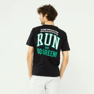 Champion Eco Graphic Print T-Shirt Black - Xl - Koszulki męskie - miniaturka - grafika 1