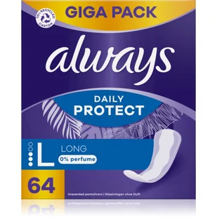 Wkładki higieniczne ALWAYS Daily Protect Long (64 sztuki) - Wkładki higieniczne - miniaturka - grafika 1