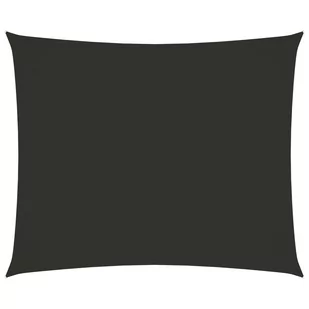 vidaXL Prostokątny żagiel ogrodowy, tkanina Oxford, 5x6 m, antracytowy 135109 - Parasole ogrodowe - miniaturka - grafika 1