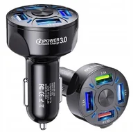 Ładowarki samochodowe - ŁADOWARKA samochodowa 4 PORTY USB QUICK CHARGE - miniaturka - grafika 1