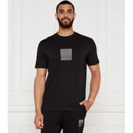 Koszulki męskie - HUGO T-shirt Dusplit Regular Fit - miniaturka - grafika 1