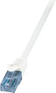 LogiLink Patchcord CP3041U Cat.6A U/UTP 1,5m biały CP3041U - Patchcordy - miniaturka - grafika 2