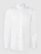 Koszule męskie - Koszula biznesowa o kroju slim fit z kołnierzykiem typu cutaway - miniaturka - grafika 1