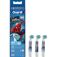 Szczoteczki do zębów - Oral-B Oral-B Kids Brush Heads Spider-Man szczoteczka do zębów 3 szt dla dzieci - miniaturka - grafika 1