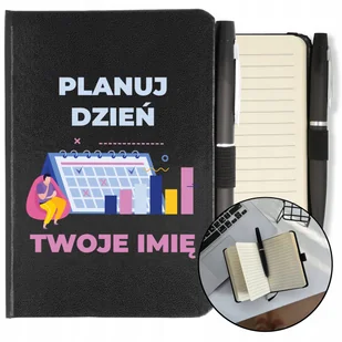 NOTES + DŁUGOPIS A6 PREZENT NA DZIEŃ NAUCZYCIELA - Notesy i bloczki - miniaturka - grafika 1