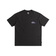 Koszulki męskie - Męska Koszulka z krótkim rękawem QUIKSILVER TAKE US BACK LOGO SS EQYZT07654-KTA0 – Czarny - miniaturka - grafika 1
